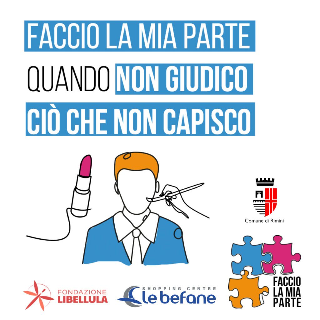 Per costruire un mondo più giusto e inclusivo, è importante imparare a guardare oltre le apparenze e accogliere la diversità senza pregiudizi. Giudicare ciò che non comprendiamo ci allontana dagli altri, mentre la curiosità e l’ascolto ci avvicinano e ci fanno crescere come comunità.